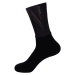 BONAVELO Cyklistické ponožky klasické - MIST - biela/čierna