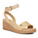 Tommy Hilfiger Espadrilky Colorful Wedge Satin Sandal FW0FW07913 Béžová