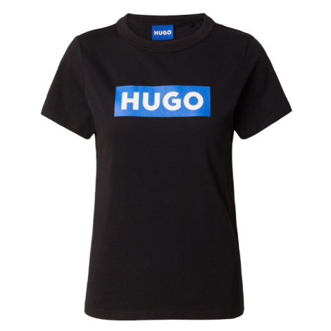 HUGO Tričko 'Classic'  modrá / čierna / biela Hugo Boss