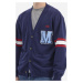 Sveter La Martina Man Cardigan Cotton Wool Navy