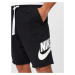 Nike Sportswear Nohavice 'Club Alumni'  čierna / biela