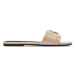 Calvin Klein Jeans Šľapky Flat Sandal Slide Mg Met YW0YW01348 Ružová