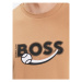 Boss Tričko 50486205 Béžová Regular Fit