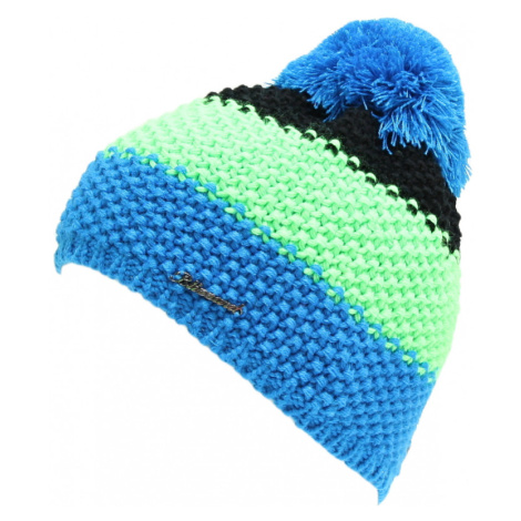 BLIZZARD-Tricolor, black/green/blue W Modrá UNI