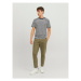 Jack&Jones Chino nohavice Harlow 12242188 Zelená Tapered Fit