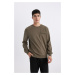 DEFACTO Regular Fit Crew Neck Sweatshirt