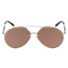 McQ Alexander McQueen Slnečné okuliare 'MQ0263S-001 60'  hnedá / strieborná