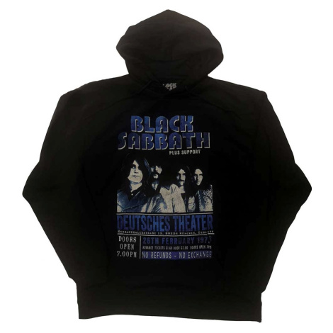 Black Sabbath mikina Deutsches '73 Čierna