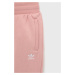 Detské nohavice adidas Originals HD2056 ružová farba, jednofarebné
