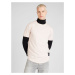 Calvin Klein Jeans Tričko  pastelovo ružová / čierna / biela