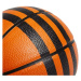 adidas 3S RUBBER MINI Mini basketbalová lopta, hnedá, veľkosť