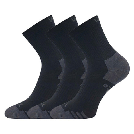 Voxx Boaz Športové slabé ponožky - 3 páry BM000004233800102195 čierna