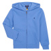 Polo Ralph Lauren  LS FZ HOOD-TOPS-KNIT  Mikiny Modrá