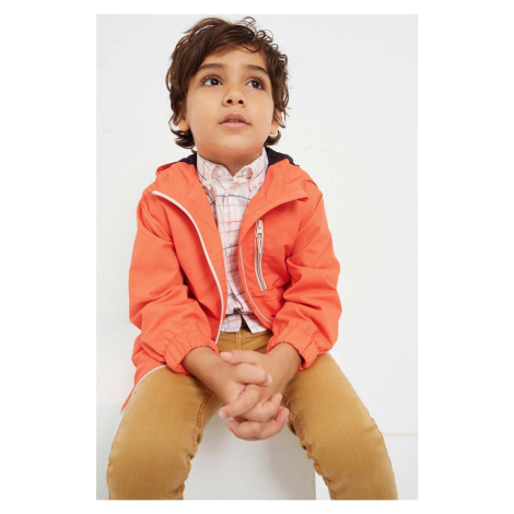 Detská bunda Mayoral oranžová farba