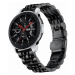 4wrist Ocelový tah pro Samsung Galaxy Watch - Černý mm
