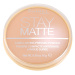 Rimmel Stay Matte púder odtieň 010 Warm Honey