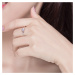 Linda's Jewelry Strieborný prsteň Shiny Pure Effect Ag 925/1000 IPR044-8 Veľkosť: 51