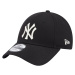 New-Era  New York Yankees 940 Metallic Logo Cap  Šiltovky Čierna