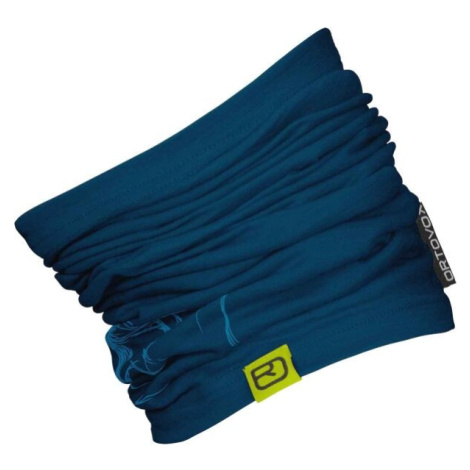 ORTOVOX 120 TEC LOGO NECKWARMER Nákrčník, tmavo modrá, veľkosť