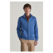 MIKINA GANT REG SHIELD FULL ZIP SWEAT VINTAGE BLUE