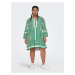 ONLY Carmakoma Košeľové šaty 'Marrakesh'  zelená / biela