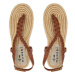 Manebi Espadrilky Sandals P 8.8 Y0 Hnedá