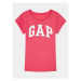 Gap Tričko 460525-05 Ružová Regular Fit