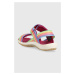 Detské sandále Keen Elle Backstrap fialová farba