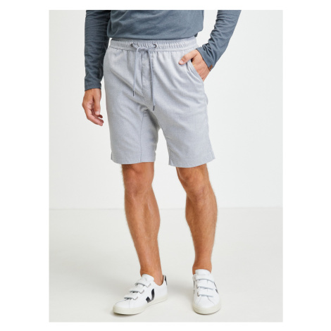 Light Grey Men's Shorts Ragwear Zyan - Mens