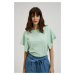 Women's blouse MOODO with wide sleeves - mint