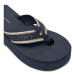 Tommy Hilfiger Žabky Im Platform Beach Sandal FW0FW08236 Tmavomodrá