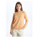 LC Waikiki Crew Neck Self-Patterned Long Sleeve Women's Knitwear Sweater