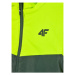 4F Lyžiarska bunda HJZ22-JKUMN001 Zelená Regular Fit