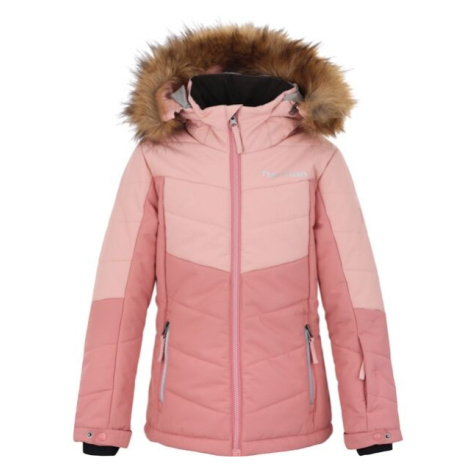 Hannah LEANE JR Dievčenská zimná lyžiarska bunda, ružová, veľkosť