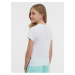 Biele dievčenské tričko SAM 73 Kiara
