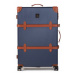 Semi Line Veľký pevný škrupinový kufor Suitcase P8240-1 Tmavomodrá