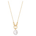 Ania Haie N043-03G Ladies Necklace - Pearl Power