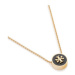 Tory Burch Náhrdelník Kira Enamel Pendant Necklace 90549 Zlatá