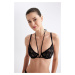 DEFACTO Fall In Love Lace Coverless Wire Underwire Bra