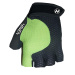 HAVEN Cyklistické rukavice krátkoprsté - KIOWA SHORT - čierna/zelená
