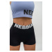 NEBBIA - Fitness šortky s vysokým pásom GLUTE PUMP 240 (black) - NEBBIA
