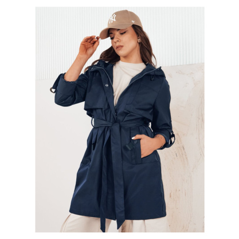 NOLES women's parka jacket, navy blue Dstreet