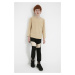 Trendyol Black Knee Detailed Boy Knitted Slim Sweatpants