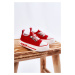 Kids fabric sneakers BIG STAR KK374051 red