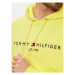 Tommy Hilfiger Mikina Logo MW0MW11599 Žltá Regular Fit