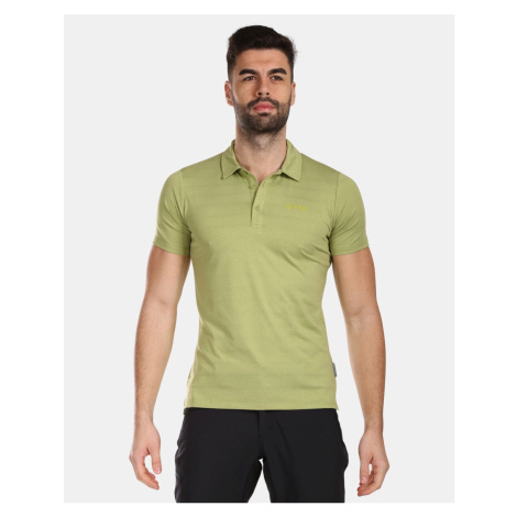 Men's functional polo shirt Kilpi OLIVA-M Green