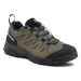 Salomon Trekingová obuv X Ward Leather GORE-TEX L47182200 Zelená