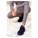 BENCH Funkčné nohavice  sivá / čierna / strieborná