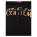 Versace Jeans Couture Mikina Logo Thick Foil 74HAIT01 Čierna Regular Fit