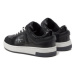 Calvin Klein Jeans Sneakersy Basket Cupsole Low Mix Ml Mtr YW0YW01490 Čierna